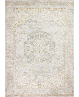 Closeout! Bashian Corse Cor-02 Gray 5'2" x 7'6" Area Rug