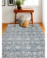 Closeout Bashian Plymouth Ply 04 Blue Rug