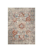 Closeout! Karastan Soiree Cristales Mushroom 5'3" x 7'10" Area Rug