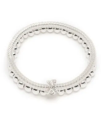 Nine West Boxed Two Row Stretch Bracelet