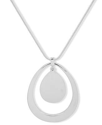 Nine West Adjustable Pendant Necklace