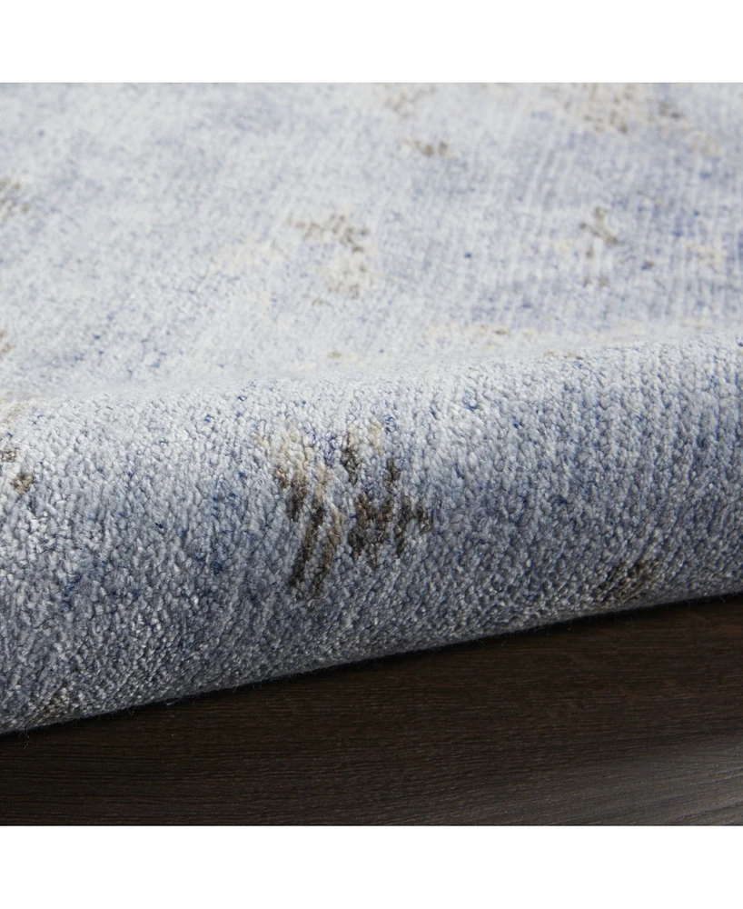 Nourison Home Lucent LCN01 Mist 3'9" x 5'9" Area Rug
