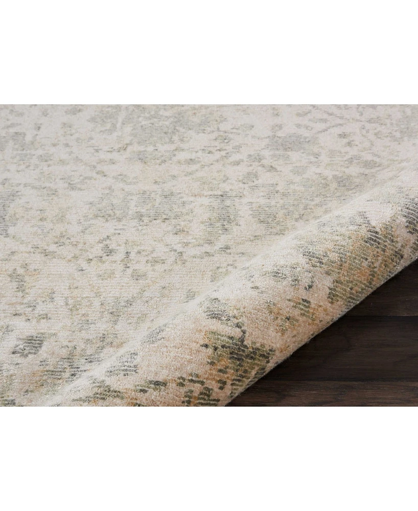 Nourison Home Lucent LCN05 Ivory 3'9" x 5'9" Area Rug