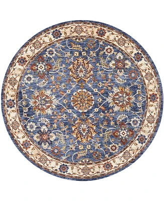 Closeout! Nourison Home Lagos LAG04 Blue 5'3" x 7'6" Area Rug