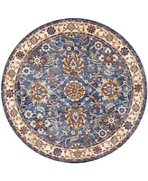 Closeout! Nourison Home Lagos LAG04 Blue 5'3" x 7'6" Area Rug
