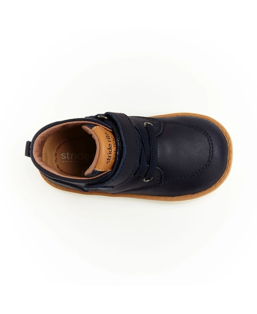 Stride Rite Toddler Boys Srt Suede Detail Quinn Casual Shoe
