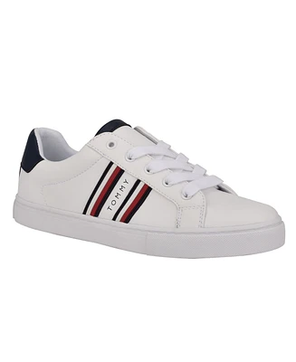 Tommy Hilfiger Women's Lendon Stripe Lace-Up Sneaker