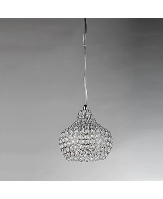 Home Accessories Kiss 7" 1-Light Indoor Chandelier with Light Kit