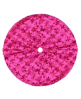 Northlight Sequin Snowflake Mini Christmas Tree Skirt