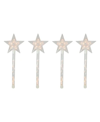 Northlight Lighted Star Christmas Pathway Marker with Lawn Stakes