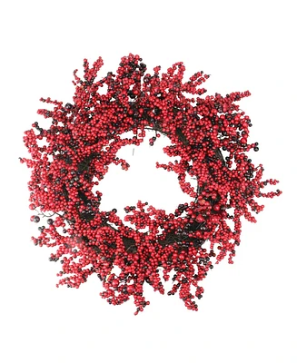 Northlight Artificial Berry Christmas Wreath-Unlit