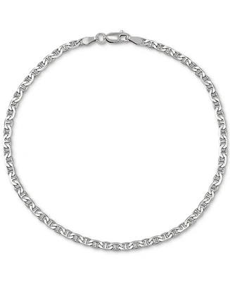 Giani Bernini Mariner Link Ankle Bracelet in 18k Gold-Plated Sterling Silver, Created for Macy's