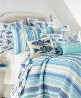 Levtex Laida Beach Whimsical Fish Reversible 3-Pc. Quilt Set