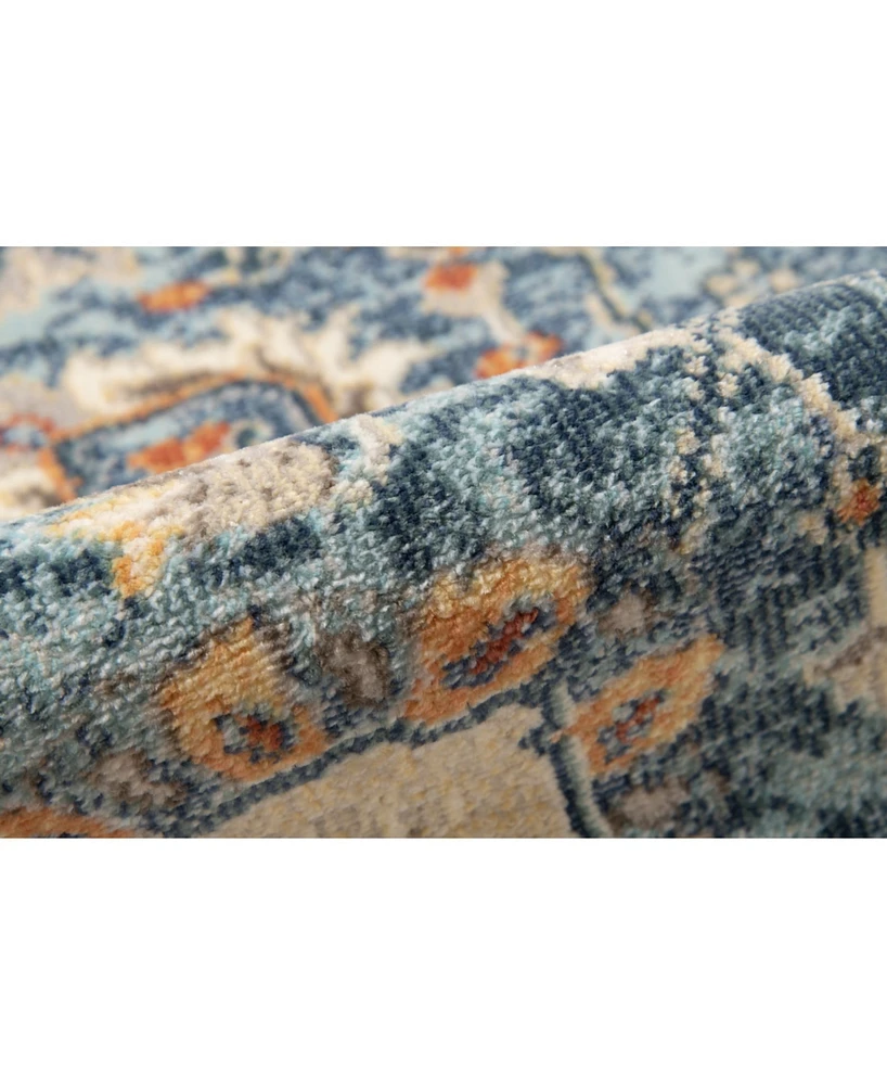 Amer Rugs Bohemian Bhm-5 Navy 7'9" x 9'9" Outdoor Area Rug