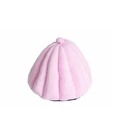 Armarkat pumpkin Like House Cat Bed For Indoor Cats, Tent with Removable Washable Cushioned Pillow C95GFS Soft PInk