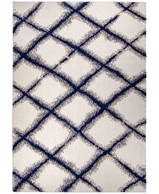 Closeout! Orian Cotton Tail Line Trellis 5'3" x 7'6" Area Rug