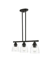 Montgomery 3 Lights Linear Chandelier