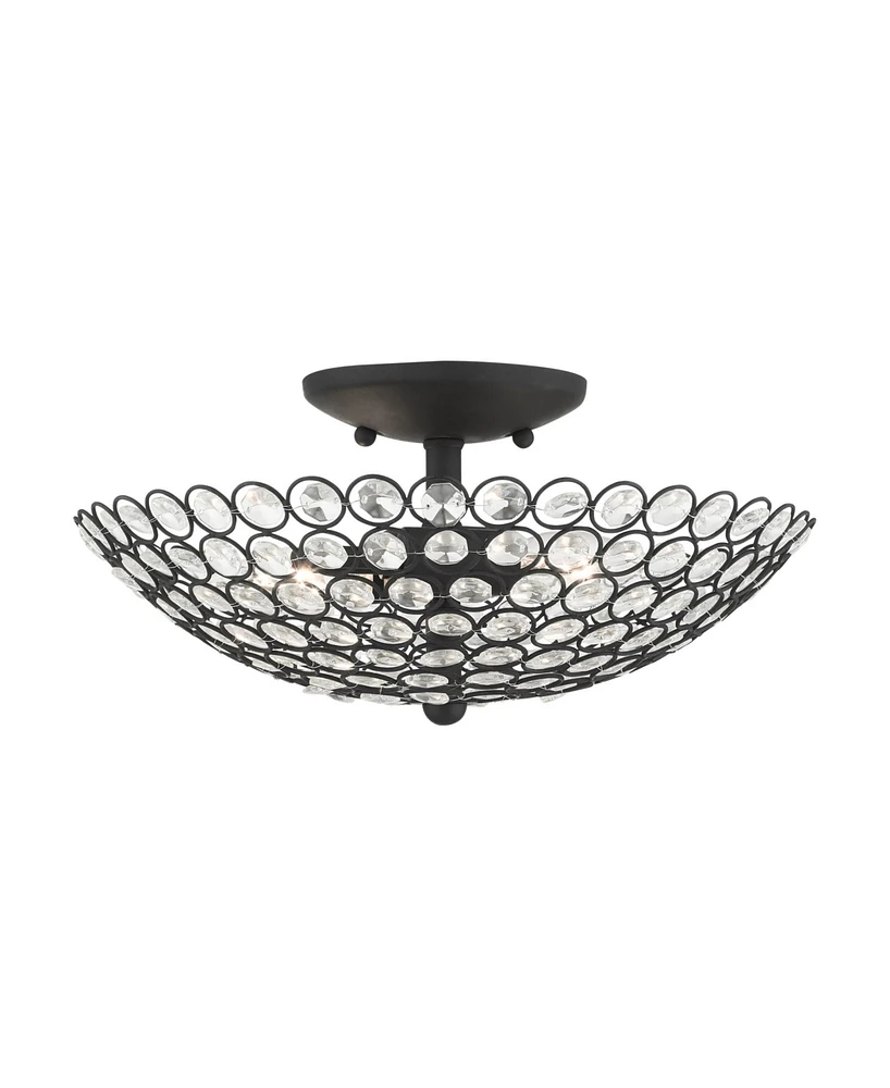 Cassandra 2 Lights Semi Flush