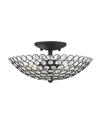 Cassandra 2 Lights Semi Flush