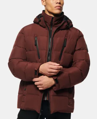 Marc New York Montrose Men's Down Filled Mid Length Puffer Jacket