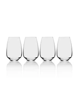 Mikasa Melody Highball Glass Set of 4, 20 oz
