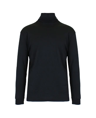 Galaxy By Harvic Men's Long Sleeve Turtle Neck Tee
