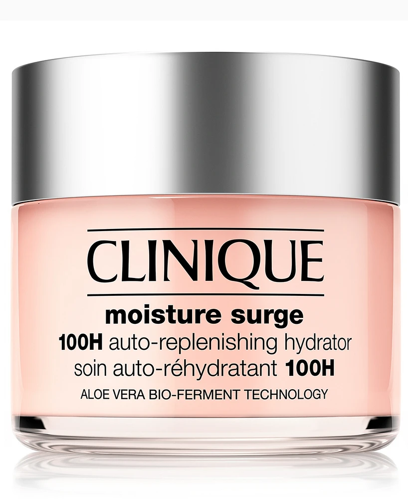 Clinique Jumbo Moisture Surge 100H Auto-Replenishing Hydrator Gel Moisturizer with Hyaluronic Acid, 4.2-oz.