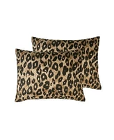 Vcny Home Cheetah Reversible Bed In A Bag Comforter Set