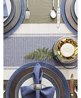 Design Imports Dobby Stripe Table Runner, 13" x 72"