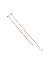 Men's and Women's Rose Gold Pink Jewelry Wrap for Apple Watch 42mm