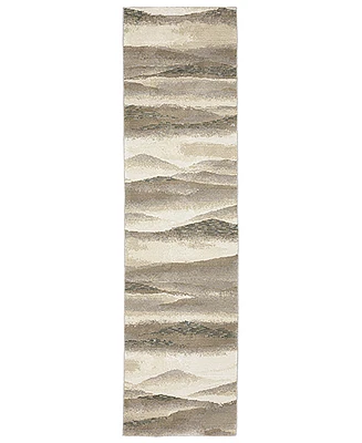 Oriental Weavers Evolution 0982C 2'6" x 12' Runner Area Rug