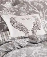 Levtex Tanzie Love Birds Decorative Pillow, 14" x 18"