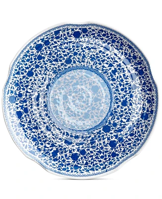 Q Squared Heritage Melamine 16" Round Hammered Platter