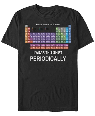 Men's Generic Additude Wear Periodically Short Sleeve Crew T-shirt