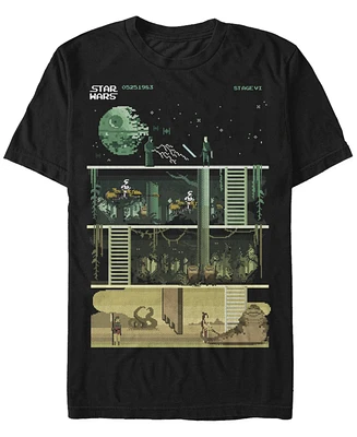 Fifth Sun Men's Return of Jedi Short Sleeve Crew T-shirt