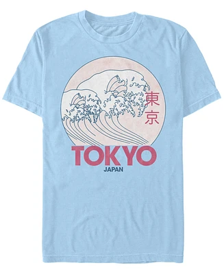 Fifth Sun Men's Tokyo Vintage-Like Short Sleeve Crew T-shirt