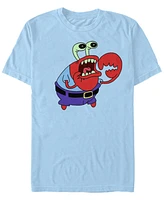 Fifth Sun Men's Mr. Krabs Meme Short Sleeve Crew T-shirt
