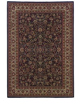 Oriental Weavers Ariana 113b Sarouk Navy Rug