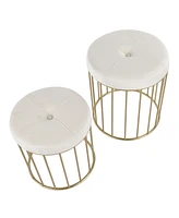 Canary Nesting Ottoman Set