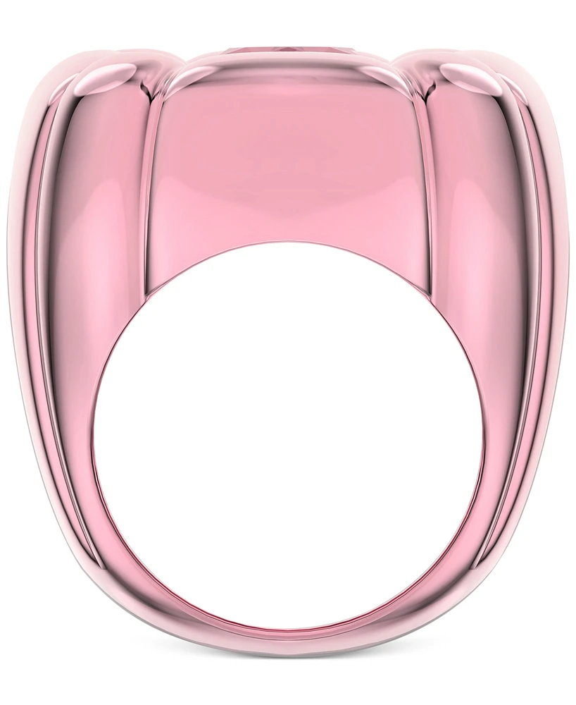 Swarovski Crystal Molded Solitaire Statement Ring