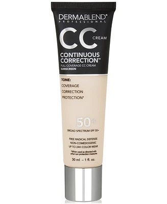 Dermablend Continuous Correction Cc Cream Spf 50+