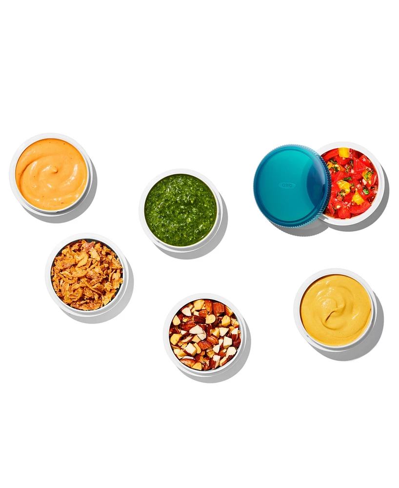 Oxo Prep & Go Condiment Keepers, Set of 3