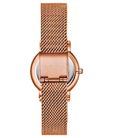 Women's Quartz Rose Gold-Tone Mesh Bracelet Watch 29mm