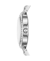 Fossil Women's Karli Three Hand Stainless Steel Silver-Tone Watch 34mm