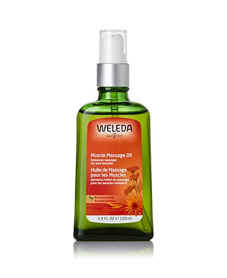 Weleda Arnica Muscle Massage Body Oil, 3.4 oz