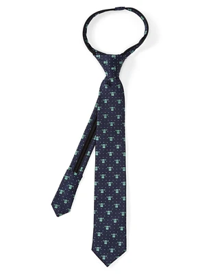 Star Wars Men's The Child Dotted Boys Zipper Tie