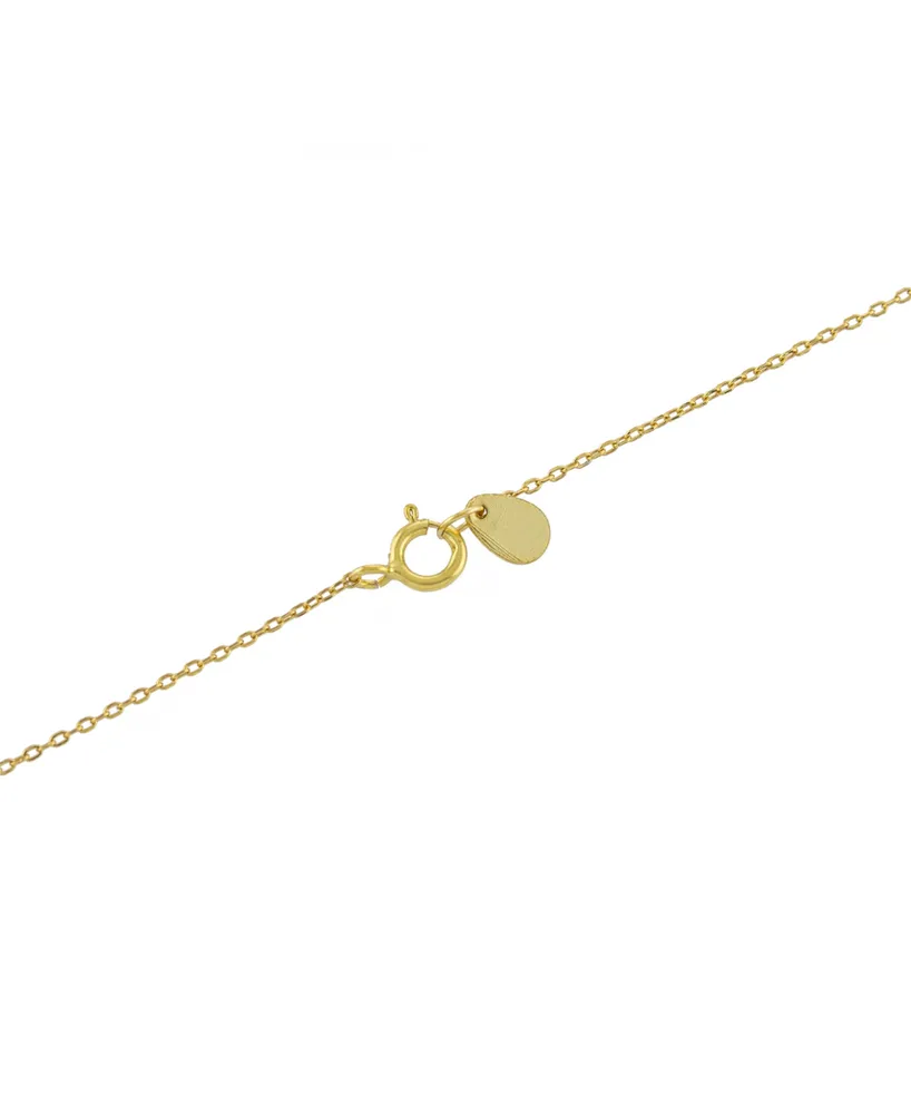 Giani Bernini Cubic Zirconia Moon & Star Pendant Necklace in Gold-Plated Sterling Silver, 16" + 2" extender, Created for Macy's