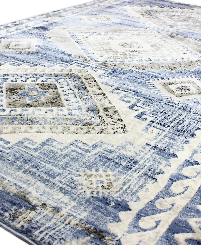 Closeout! Bashian Mesa MES1008 3'6" x 5'6" Area Rug