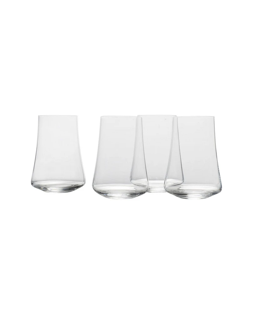 Mikasa Aline Highball Glasses Set of 4, 17 oz