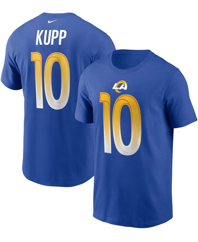 Men's Cooper Kupp Royal Los Angeles Rams Name and Number T-shirt